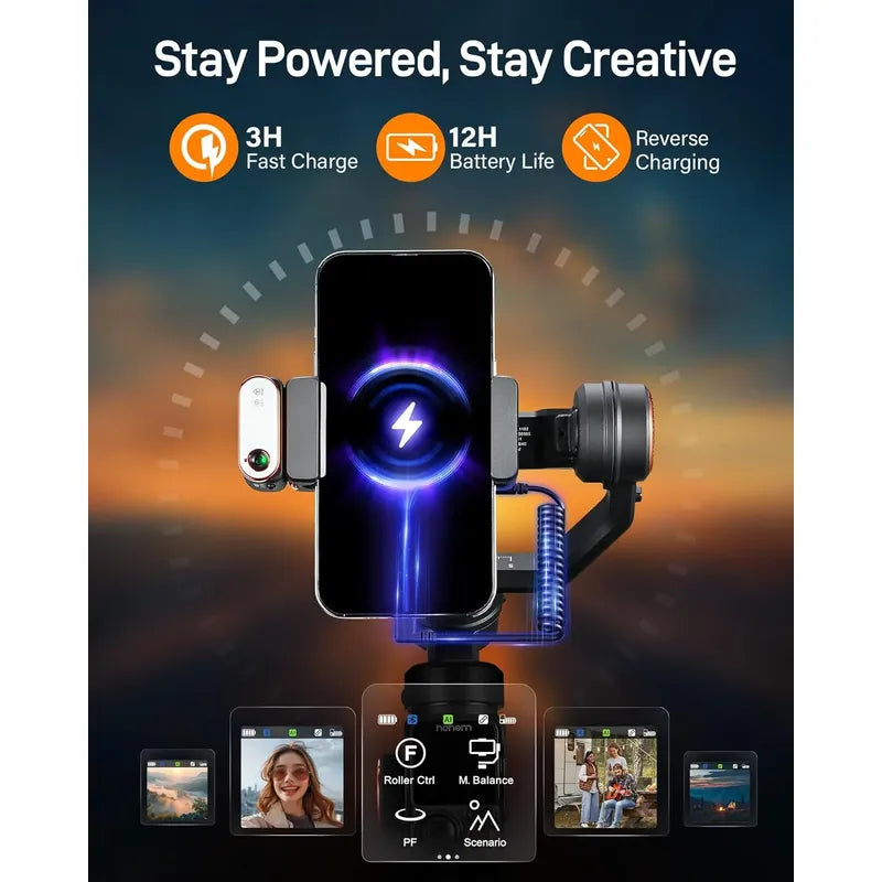 Hohem Isteady M7 Kit Estabilizador Gimbal Para Smartphone
