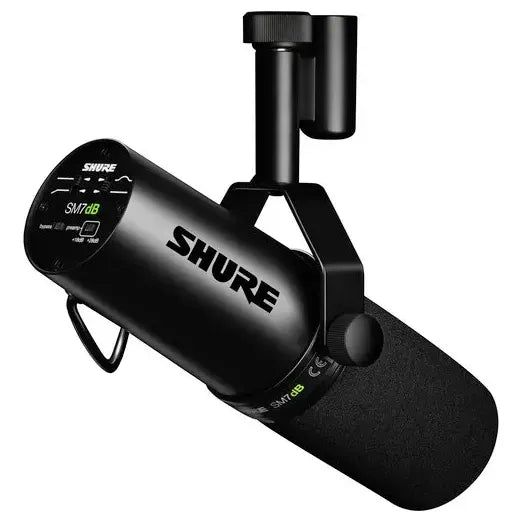 Microfono Shure Sm7db Cardioide Dinamico Para Podcast Aaa Negro