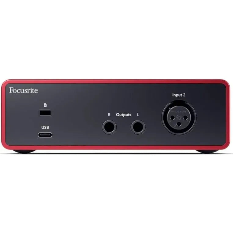 Interfaz De Audio Focusrite Scarlett Solo 4ta Gen