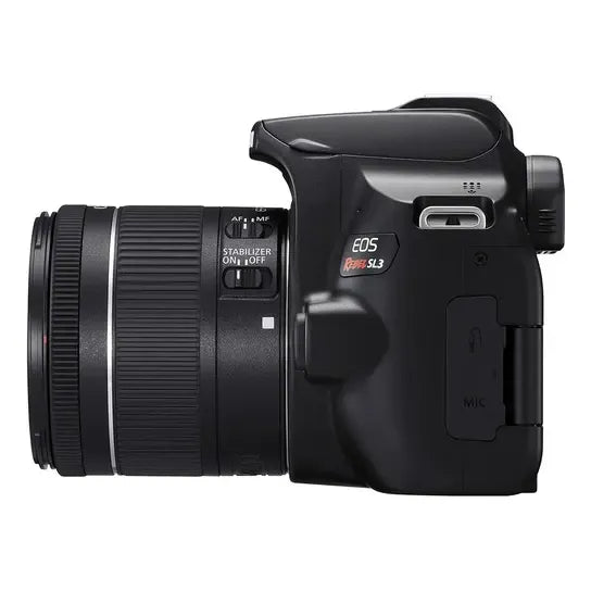 Camara Canon Eos 250d/ Rebel Sl3 + Lente 18-55mm Negro