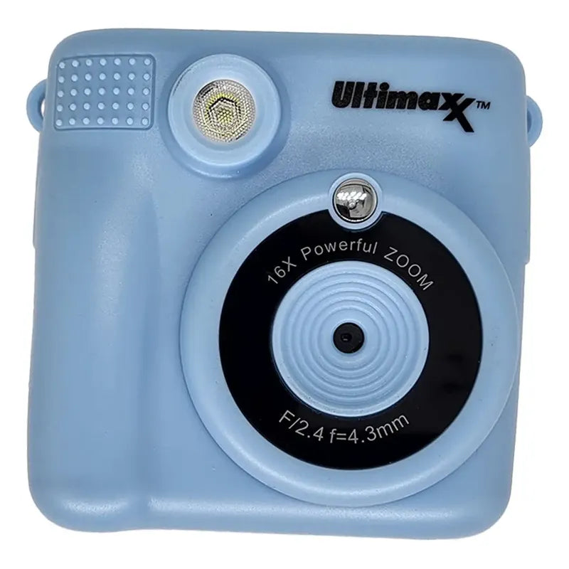 Camara Digital Instantánea Ultimaxx Para Niños Celeste