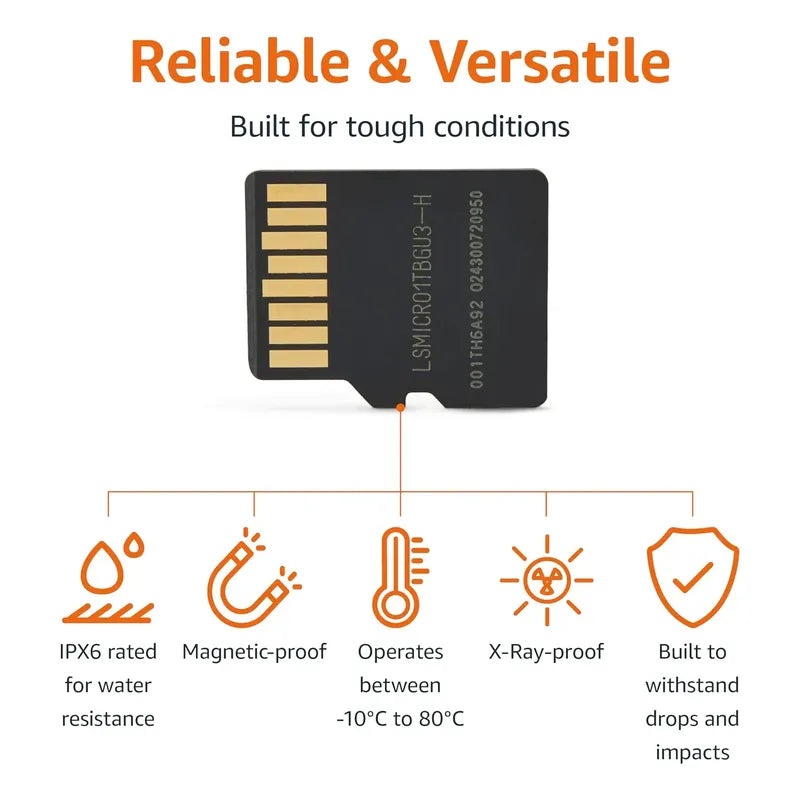 Amazon Basics 1tb Microsdxc Card Con Adaptador