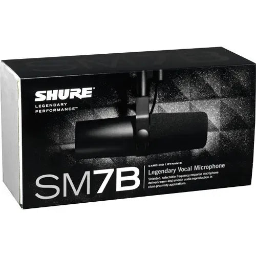 Microfono Shure Sm7b Legendary Performance Gris Oscuro