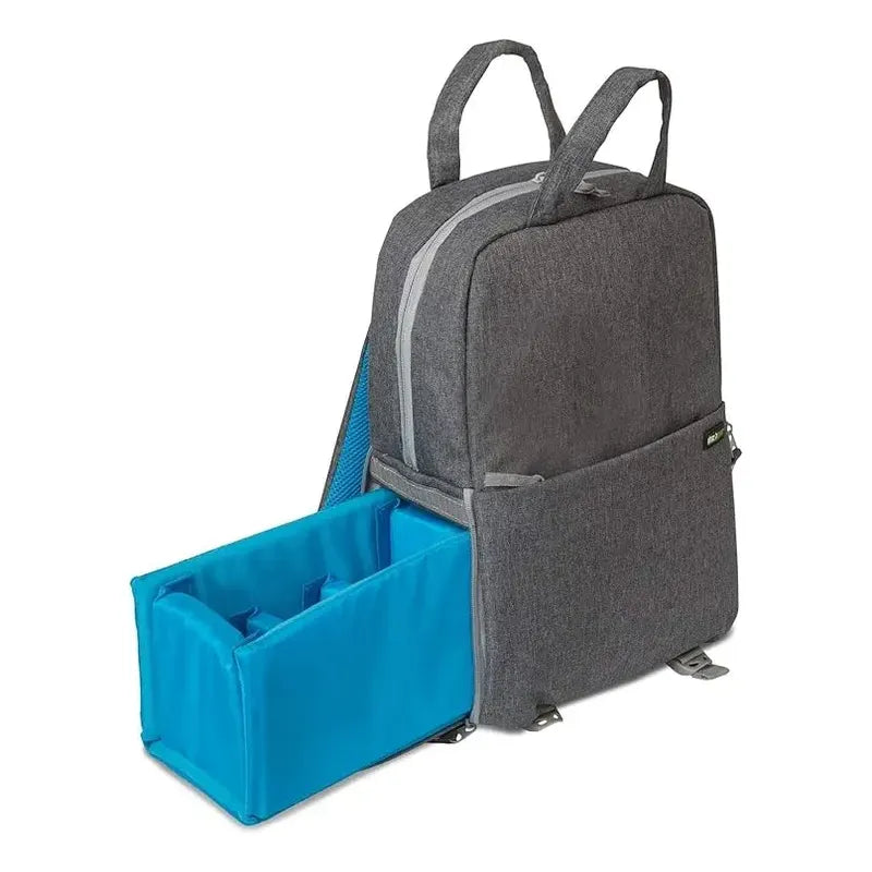 Morral Multifuncional Deco Gear Para Camaras Y Accesorios Gris