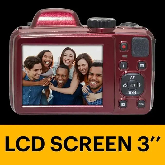 Camara Digital Kodak Pixpro Az405 Full Hd 1080p Rojo