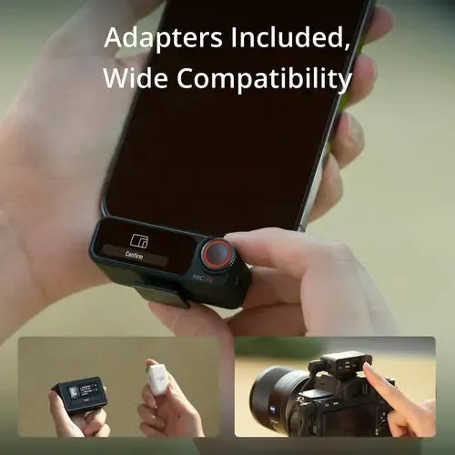 Dji Mic 2, Two Person, Wireless Microphone Camara Smartphone