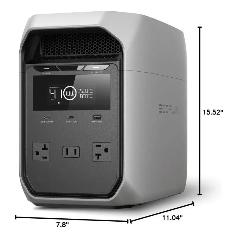 Ecoflow Delta 3 Classic Estacion Energia Portatil Ups 1024wh