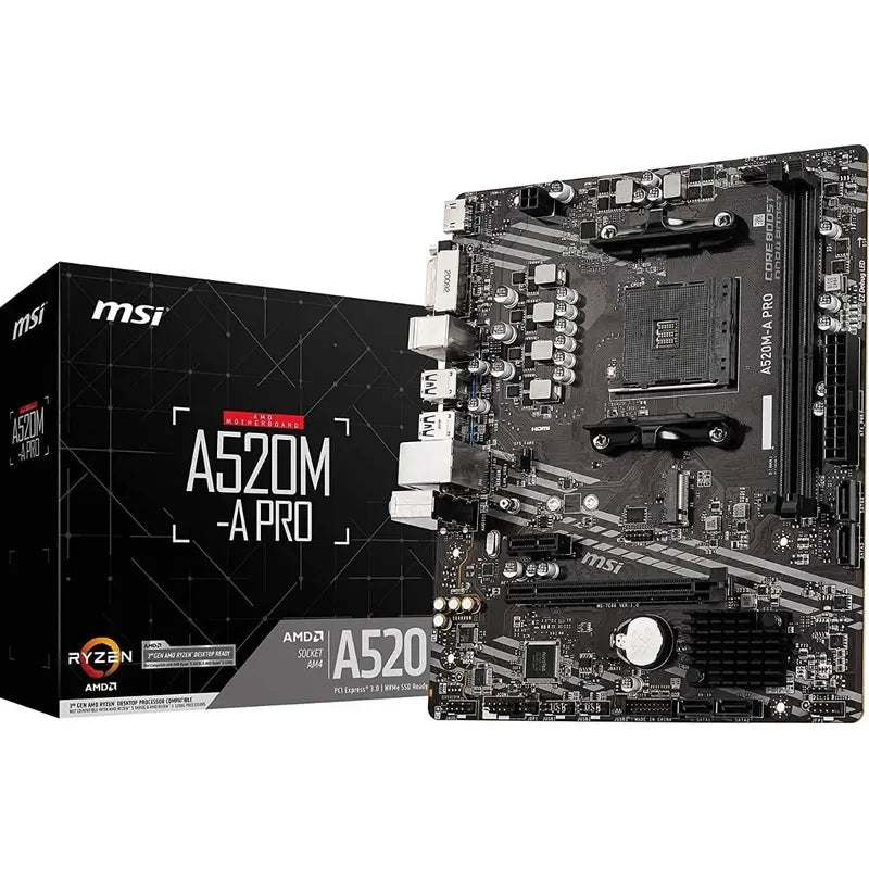 Tarjeta Madre Msi A520m-a Pro