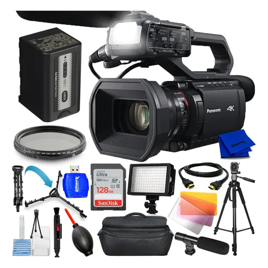 Panasonic Hc-x2100 Uhd 4k 3g-sdi/hdmi Pro Camcorder 24x Zoom