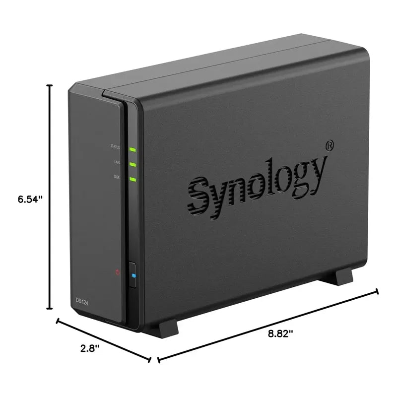 Servidor Nas Synology Diskstation Ds124 1p (sin Disco)