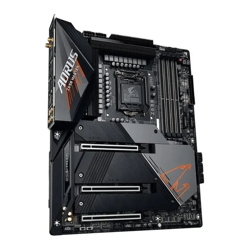 Tarjeta Madre Gigabyte Intel Z590 Aorus Master Lga 1200 Atx Negro