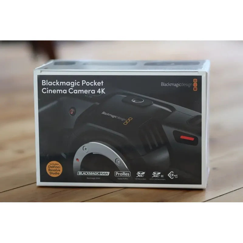 Camara Blackmagic Design Pocket Cinema 4k Negro
