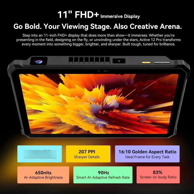 Tablet Blackview Active 12 Pro 200lm  120  Proyector 5g Al