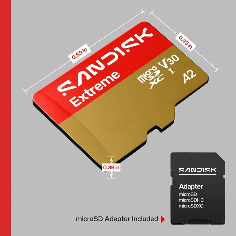 Microsd Sandisk  Extreme 1tb Uhs-i 4k Con Adaptador Sd
