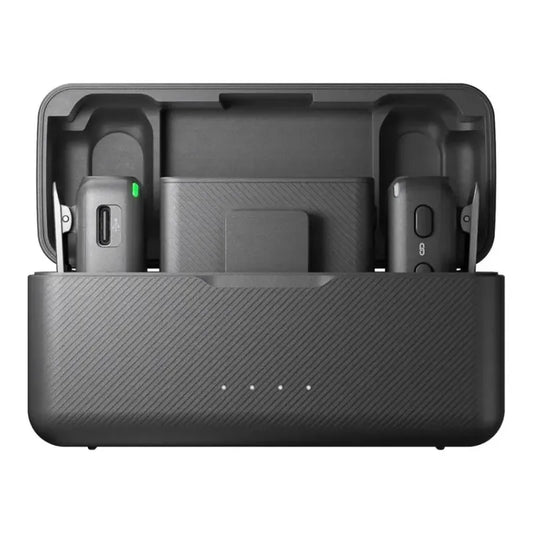 Micrófono Dji Mic Wireless Doble Canal Bateria 15hrs Negro