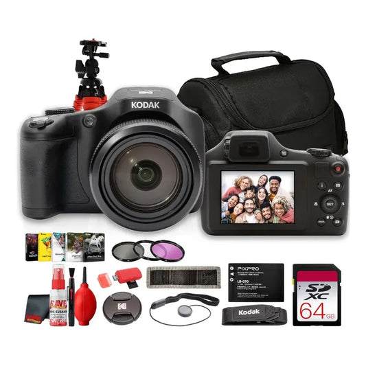 Camera Digital Kodak Pixpro Az653 20mp Pro Bundle
