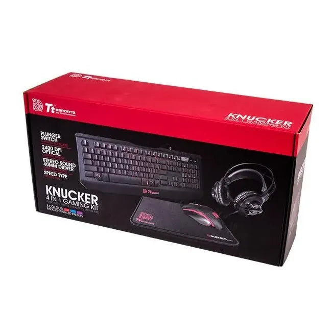 Combo Thermaltake Knucker 4en1  3 Colores 4 Efectos Ilumina.