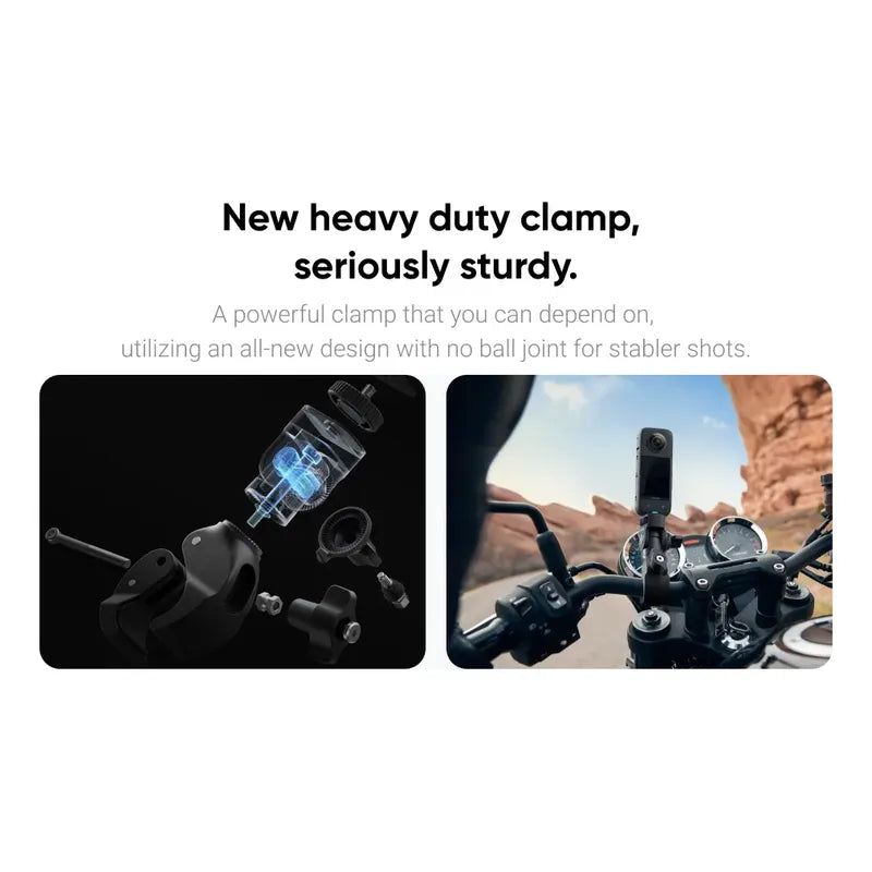 Insta360 Kit Original Para Motocicletas, Gopro, Dji, Etc