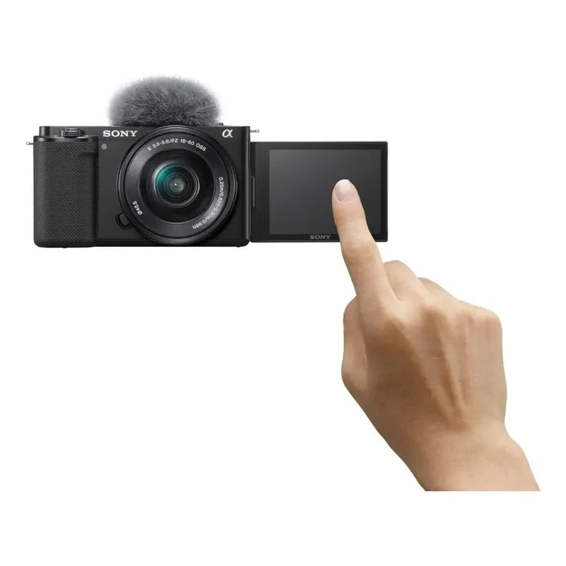 Cámara Sony Zv-e10 4k+ Lente 16-50mm+ Pro Video Kit Negro