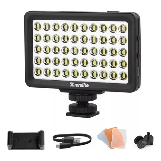 Luz Led Ommlite Cm-l50 Mini Panel Para Camaras Profesionales