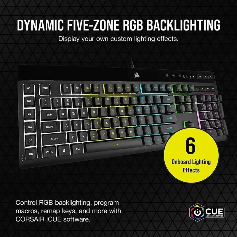 Nueva Version Teclado Corsair K55 Rgb Pro Icue Elgato