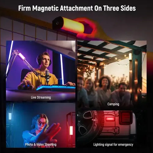 Barra De Luz Magnética Neewer Tl96 Rgb Portatil