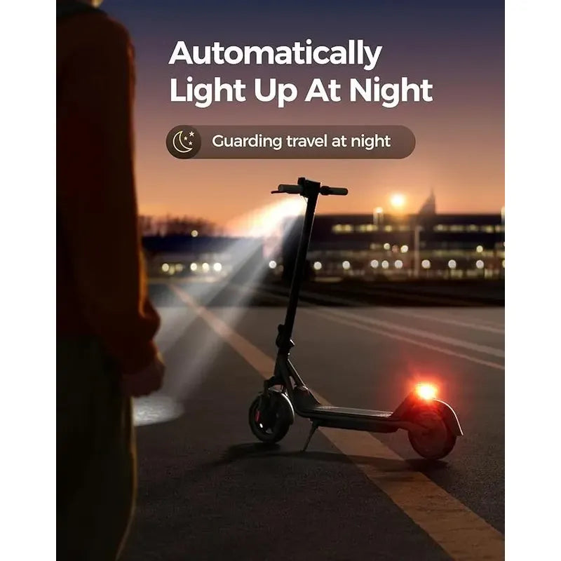 Scooter Megawheels A1c Eléctrico 20km Doble Sistema Suspensi Negro