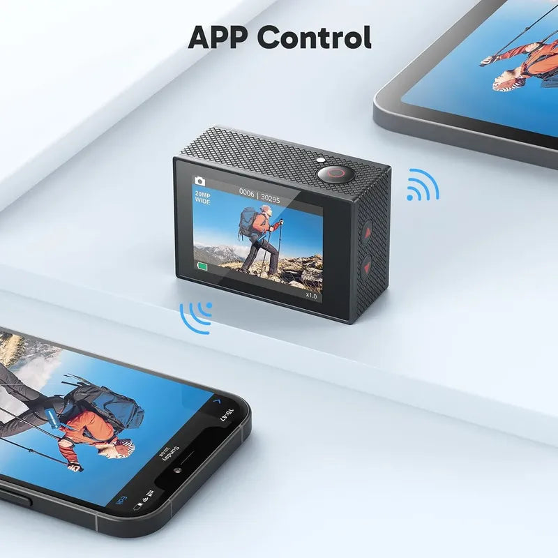 Camara De Accion Akaso Ek7000+ Bundle Kit