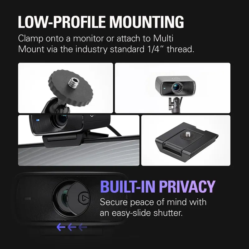 Elgato Facecam Mk.2 Premium Full Hd 1080p Webcam Streaming