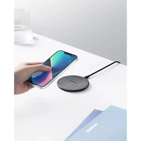 Cargador Anker Wireless 10w Con Cable +cargador De Pared 18w