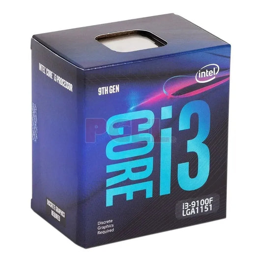 Procesador Intel Core I3-9100f 9ª Gen, Caja Abierta Sin Uso