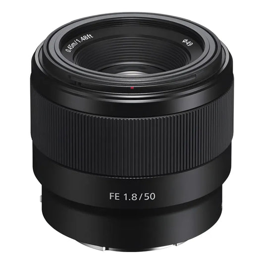 Lente Sony  Fe 50mm F/1.8 Lens Montura E Negro