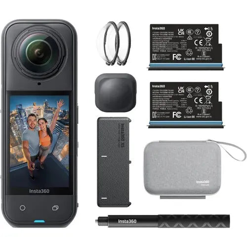 Insta360 X5 Essentials Bundle-8k Waterproof 360 Action