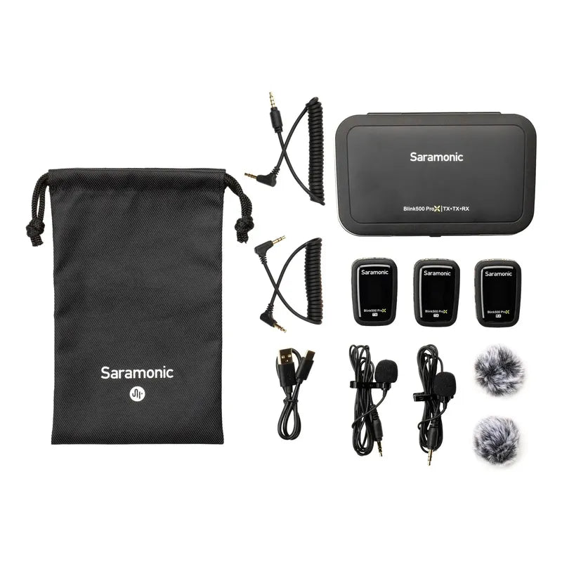 Saramonic Blink 500 Prox B2 Micrófono Omni Lavalier Wireless Negro