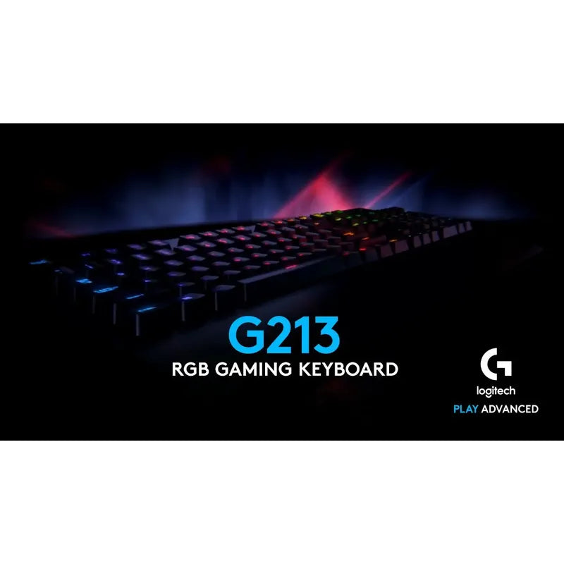 Teclado Mecanico Logitech G213 Prodigy Rgb Gaming
