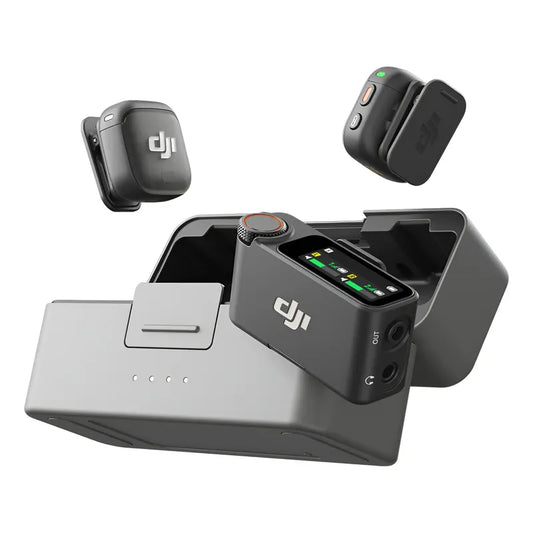 Microfono Dji Mic 3 Wireless Doble Canal  2,4 Ghz