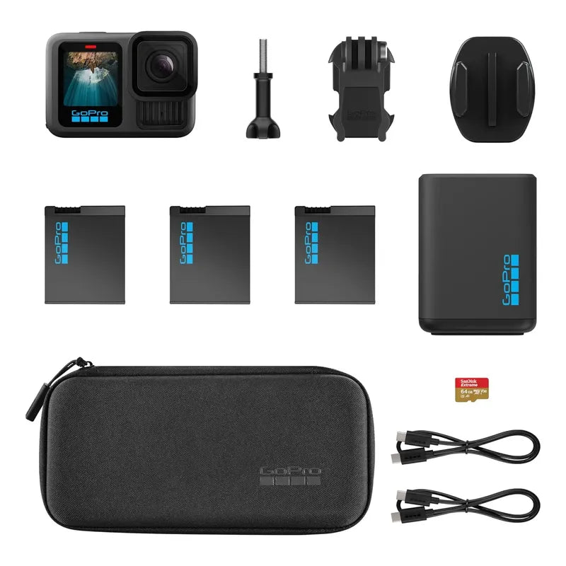 Camara Gopro Hero 13 Extended Power Bundle Negro