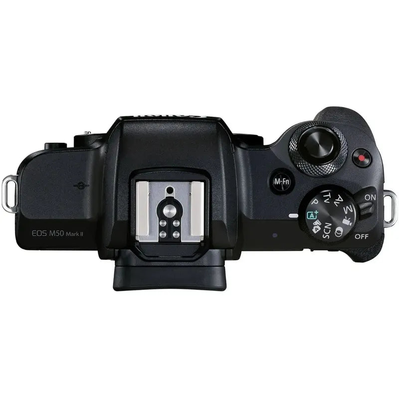 Camara Canon Eos M50 Mark Ii 24.1mp + Lente Ef-m15-45 Is Stm