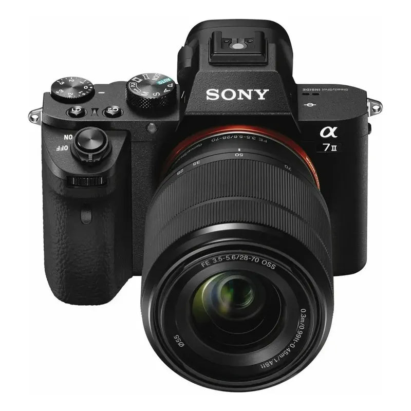 Cámara Sony Alpha A7 Ii, Fotograma Completo+ Lente 28-70 Mm Negro