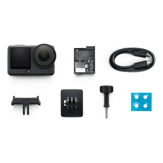 Cámara De Acción Dji Osmo Action 6 Combo Estandar 4 Horas 8k Negro