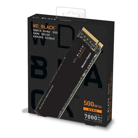Disco M.2 Wd Black Sn850 Nvme M.2 2280 500gb 7000mb/s Read
