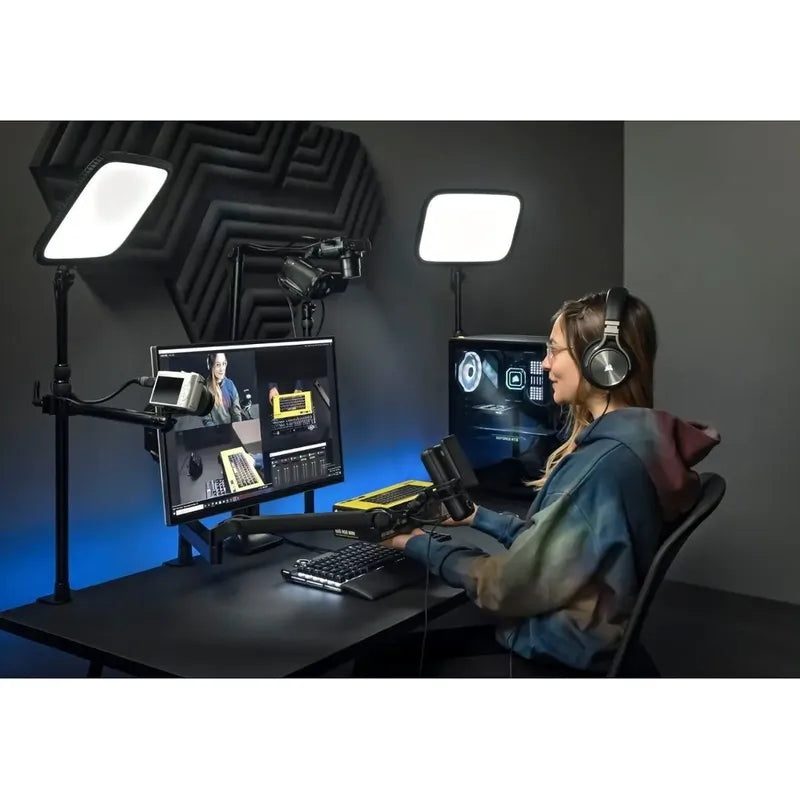 Micrófono Profesional Elgato Wave 3 Para Streaming Usb Negro