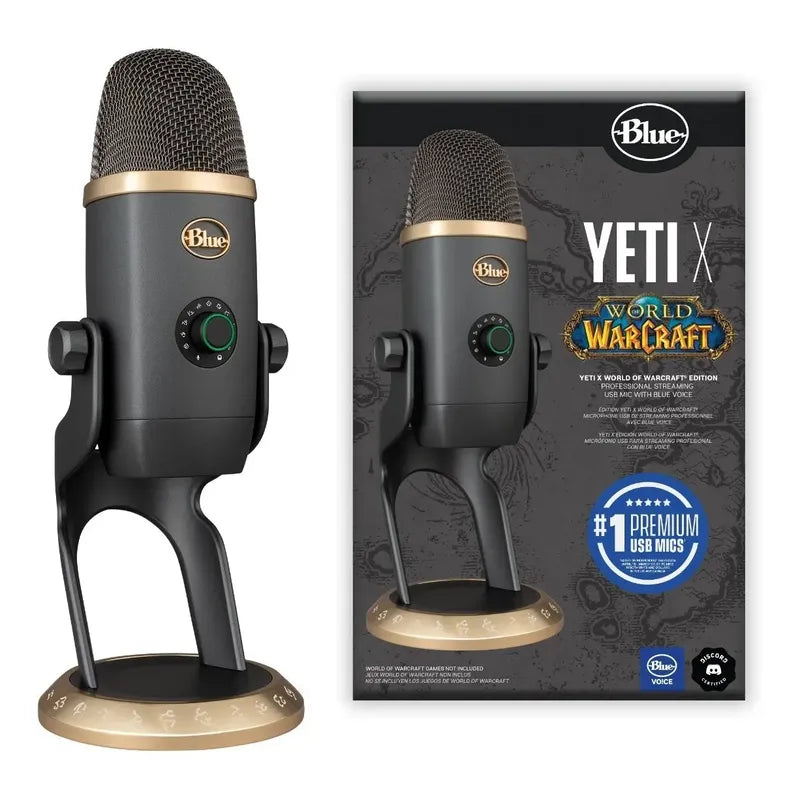 Microfono Gaming Blue Yeti X World Of Warcraft Edition