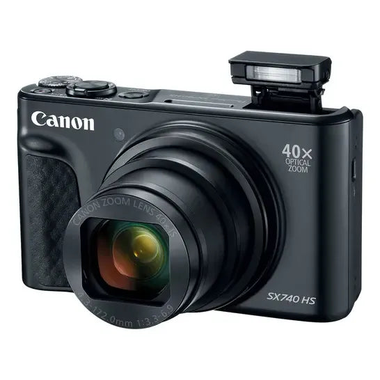 Camara Canon Powershot Sx740 Hs + Kit Bundle Negro