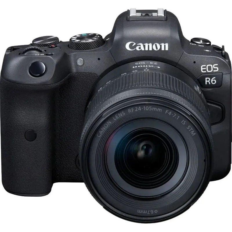 Camara Canon Eos R6 20.1mp+ Rf 24-105mm F/4-7.1 Is Stm Kit Negro