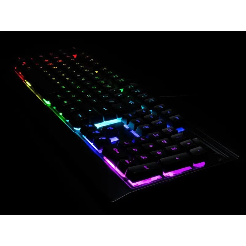Teclado Gaming Membrana Rosewill Neon K54 Rgb Anti-ghosting Negro