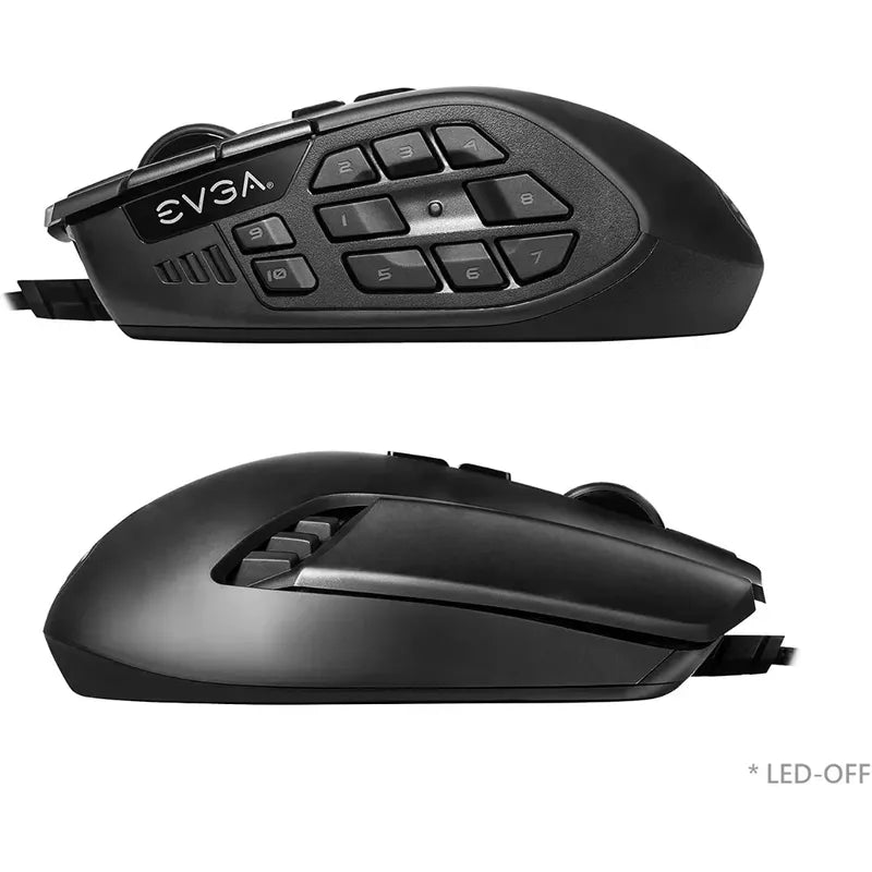 Mouse Evga X15 Gaming Rgb 8k Hz 16000 Dpi 20 Botones Gamer