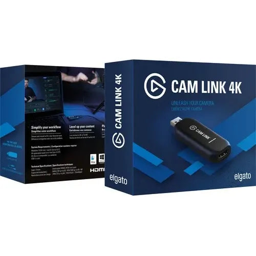 Elgato Cam Link 4k, Tarjeta De Captura De Cámara Externa