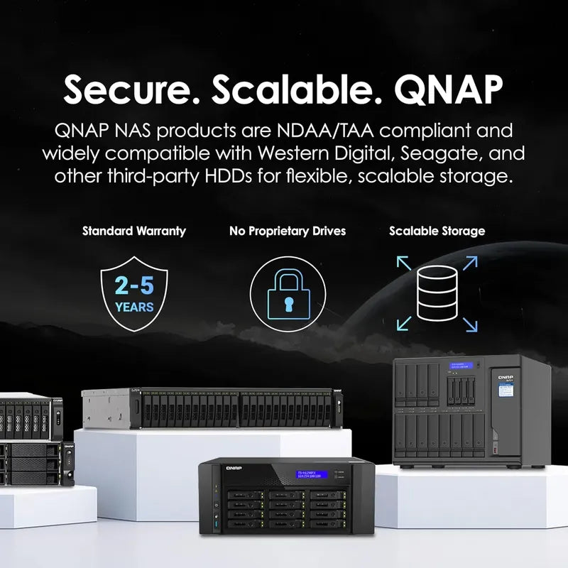 Qnap Ts-932px-4g Nas De Alta Velocidad Con 5+4 Bahías