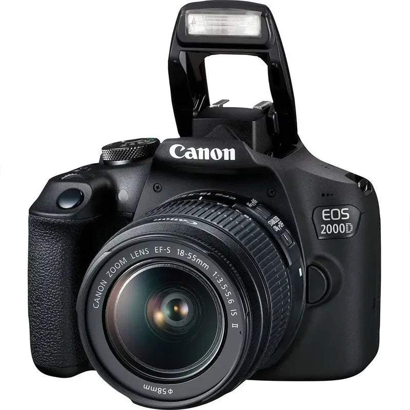 Camara Canon Eos 2000d / T7 Digital Slr+ Lente 18-55mm